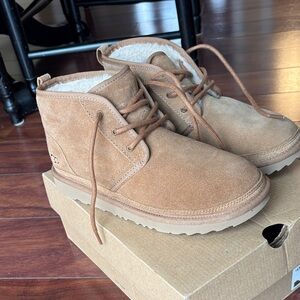 UGG Kids Tan Suede Boots